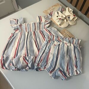 Tommy Bahama Kids Dress Set - Red, Blue, White #84